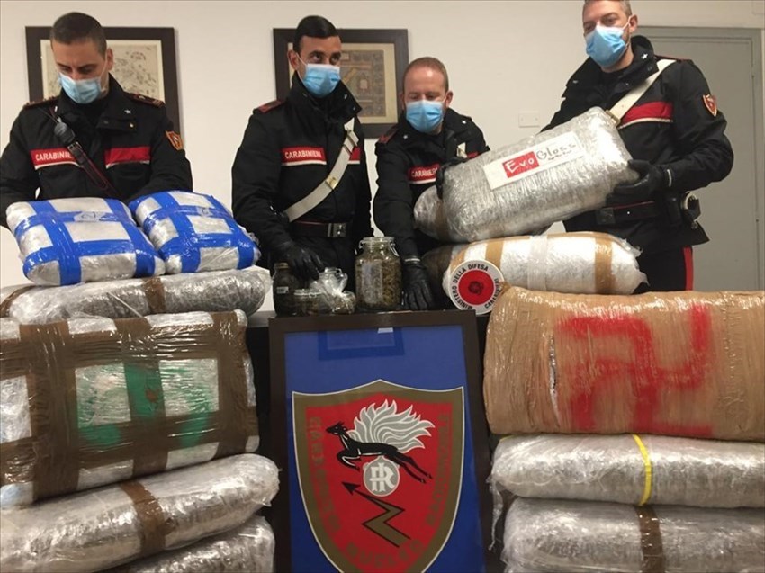 Firenze Sud: si fingono traslocatori per trasportare 80 chili di droga. Arrestati 28enne