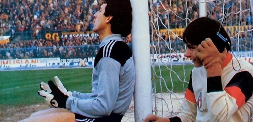 Giovanni Galli e il raccattapalle