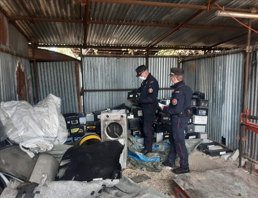 La discarica abusiva