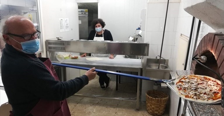 le pizze al circolo La Rampa