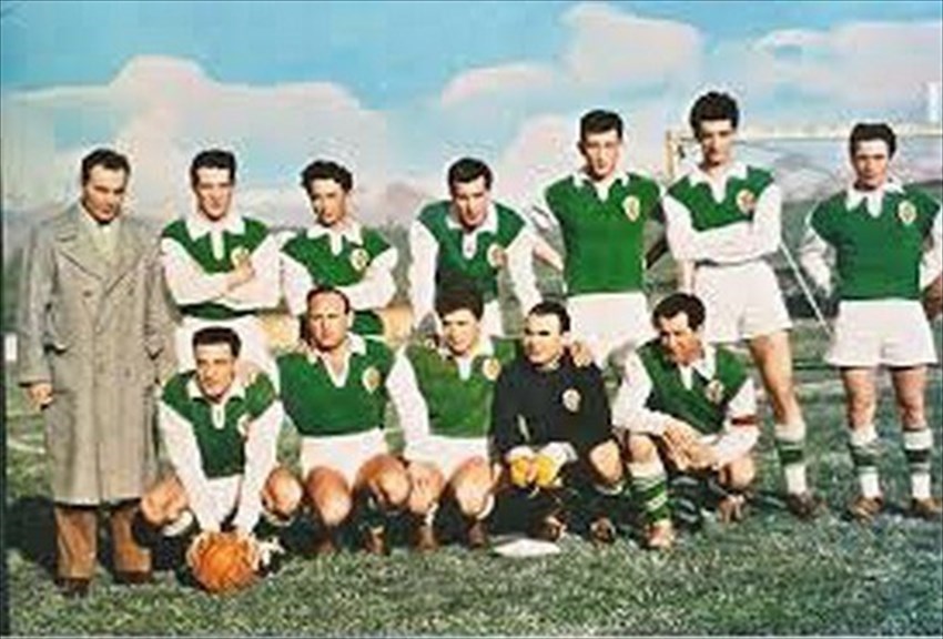 Antonio Cordone portiere dell’A. S. Fortis Juventus 1909 di Borgo San Lorenzo