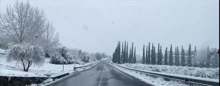 allerta neve e vento