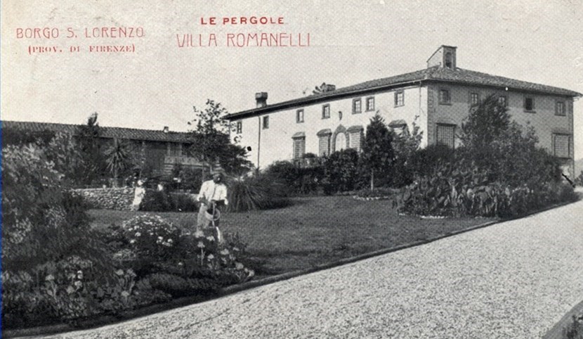 Borgo com'era. La storia di Villa Romanelli a Le Pergole