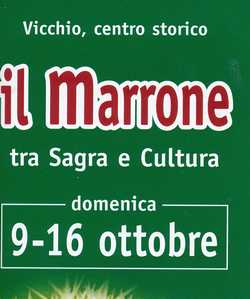 Vicchio. Continua la festa del 'Marrone'. Tra sagra e cultura