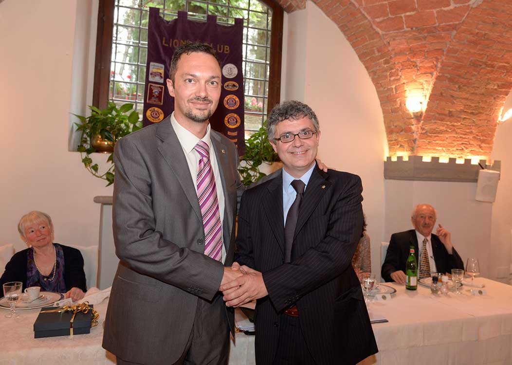 Lions Club Mugello. Luca Lelli passa il testimone e Paolo Caramalli