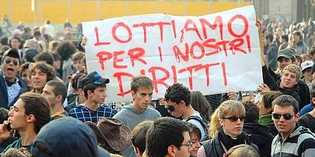 Tensione al corteo studentesco di Firenze. Info...