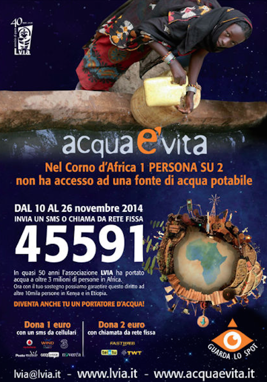 Acqua e Vita. Campagna solidale a sostegno del Corno d'Africa