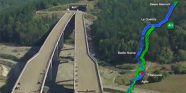 Come sarà il nuovo valico A1. Video e info...