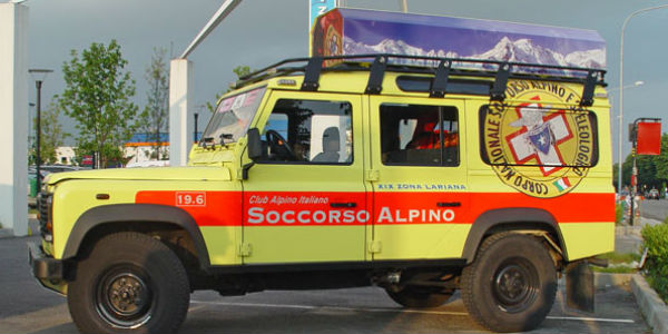 Soccorso Alpino. Intervento alle Torri di Monzone