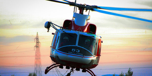 Cacciatore soccorso. La squadra ringrazia i pompieri