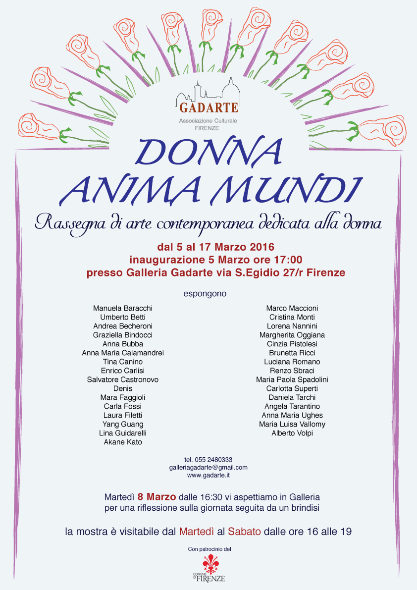 Donna Anima Mundi. Rassegna d'arte in occasione della festa della donna