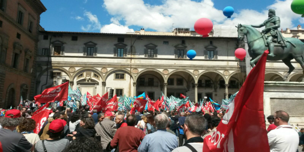 Firenze sciopero sindacati 4