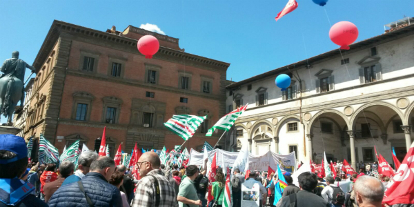 Firenze sciopero sindacati