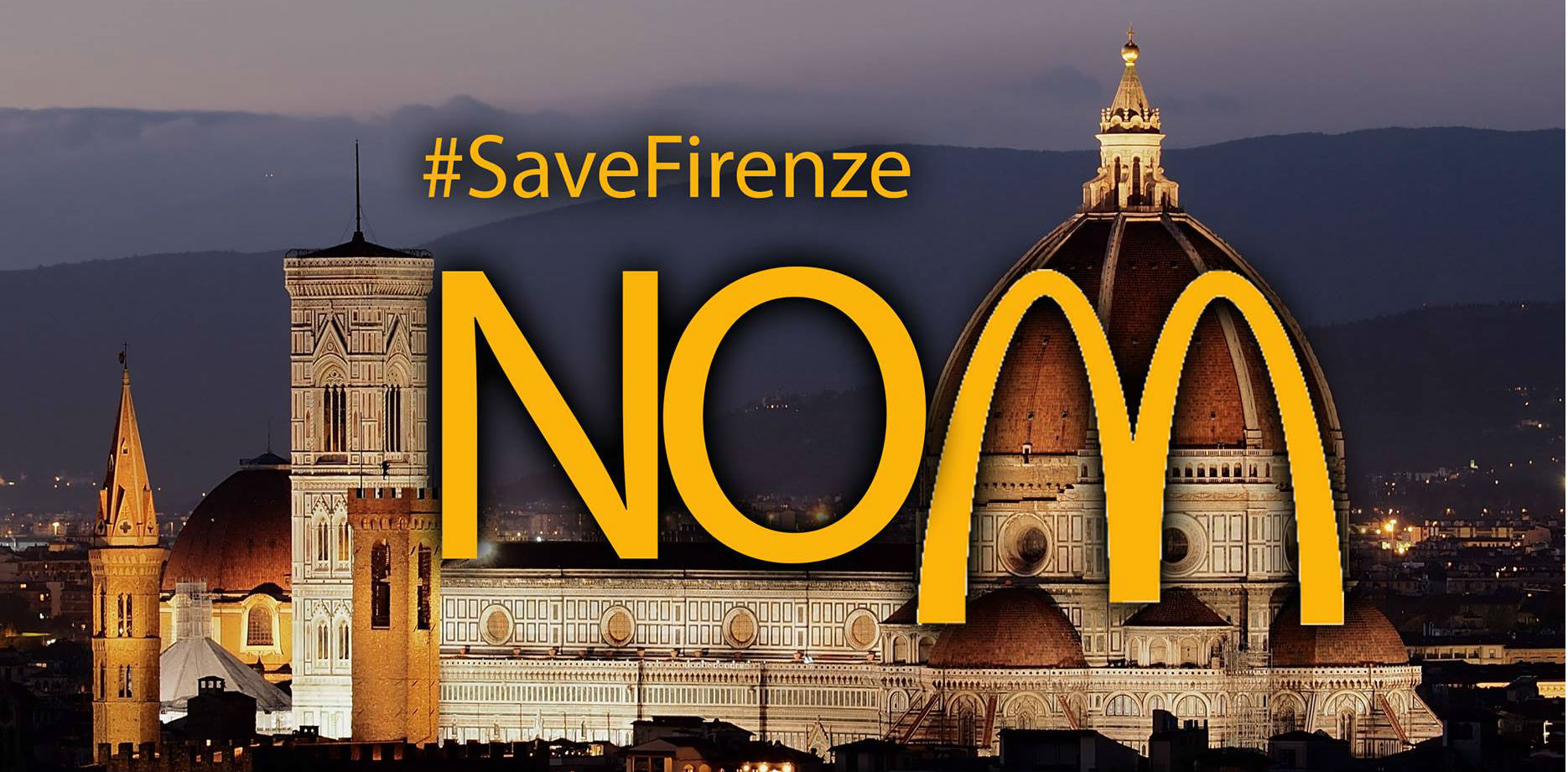 no mcdonalds in firenze