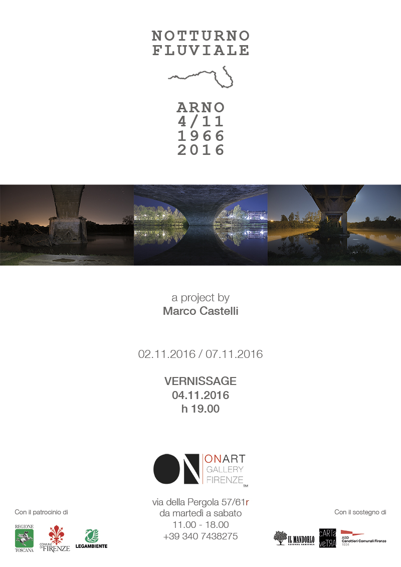 Notturno Fluviale. L'Arno e i suoi ponti in mostra, 50 anni dopo