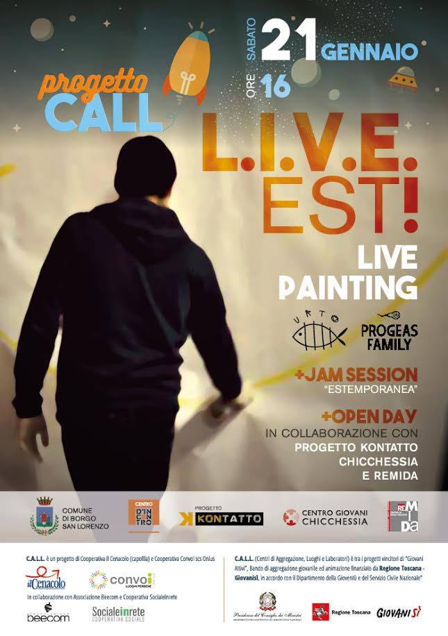 L.I.V.E. est! Una giornata all’ insegna dell’ arte a 360° a Borgo