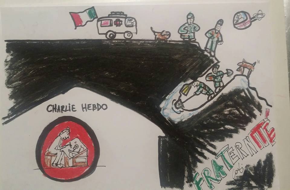 Satira. Italia batte Francia, le vignette in risposta a Charlie Hebdo