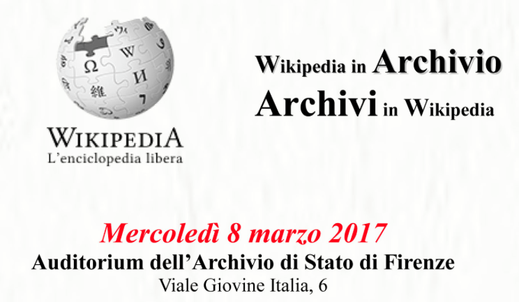Wikimedia Italia e l’Archivio di Stato di Firenze celebrano insieme la Giornata della Donna