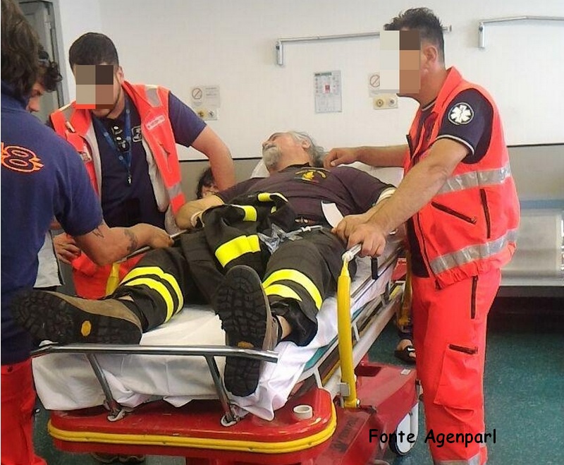 Pompieri. Colto da malore il sindacalista in sciopero della fame