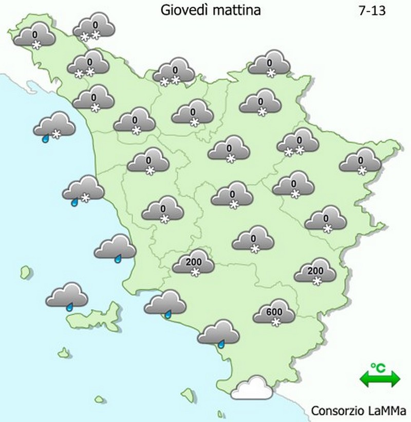 Allerta meteo. Dalla Regione indicazioni alle strutture sanitarie