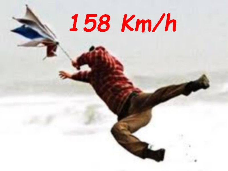 La raffica più forte: 158 Km/h orari sul Monte Giovi, domani scuole aperte. Previsioni