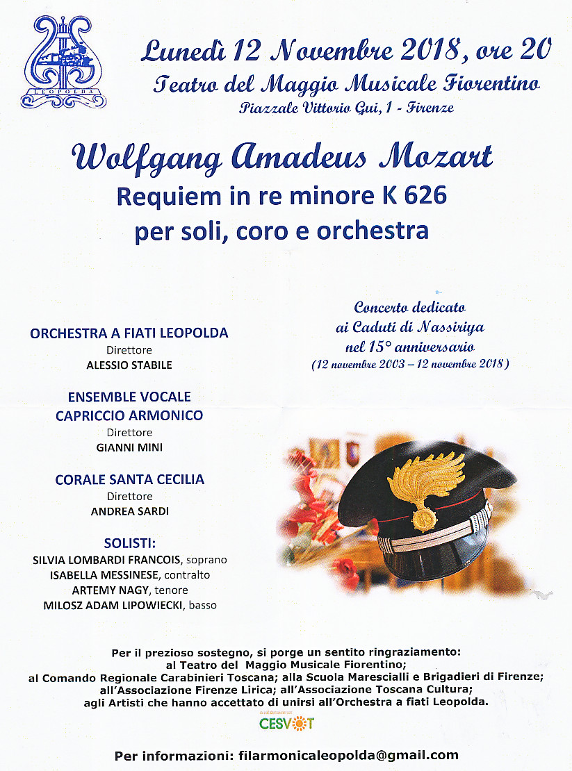 Locandina Carabinieri