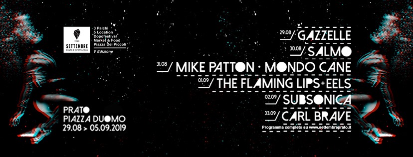 A 'Settembre Prato è Spettacolo', e musica. OK!Mugello ci sarà