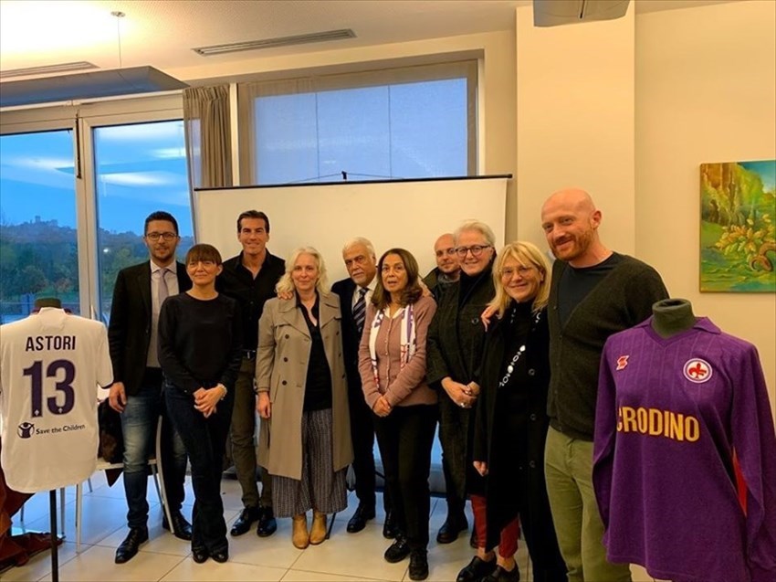 I momenti più salienti della cerimonia di inaugurazione a Rignano dello Stadio Davide Astori e Via Stefano Borgonovo
