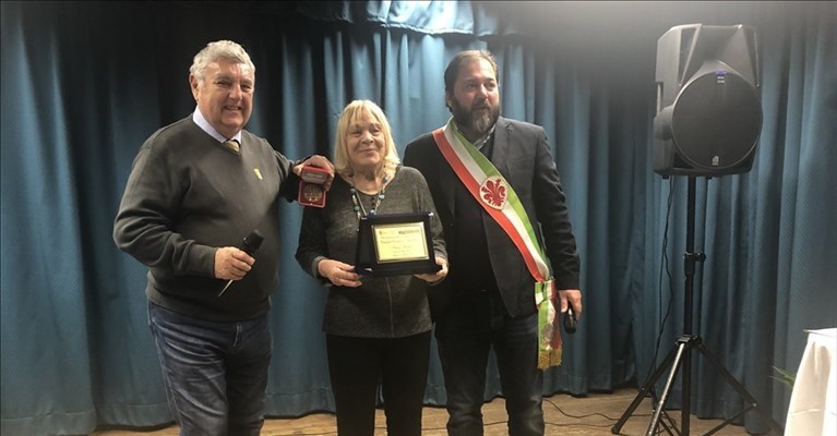 Mario Andreini, Michele Pierguini e Teresa Fiorini
