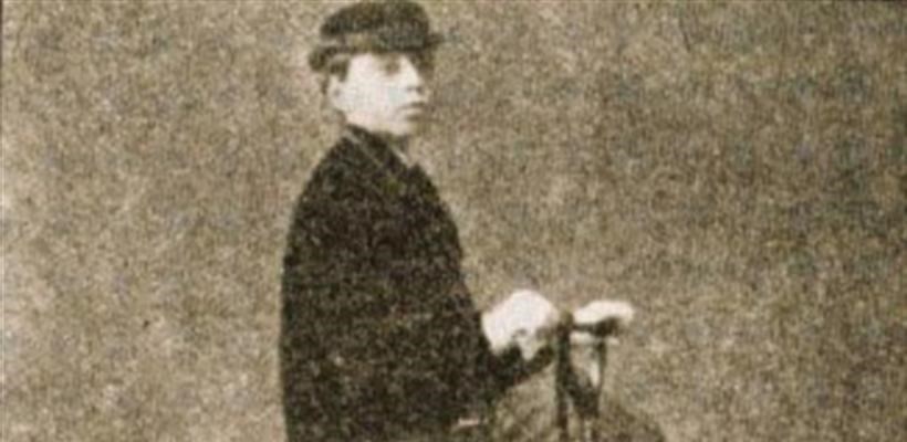 lo studente americano Rynner Van Nest che vinse l’edizione del 1870