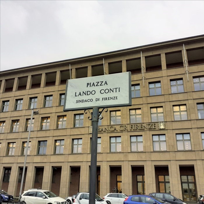 Ecco piazza Lando Conti