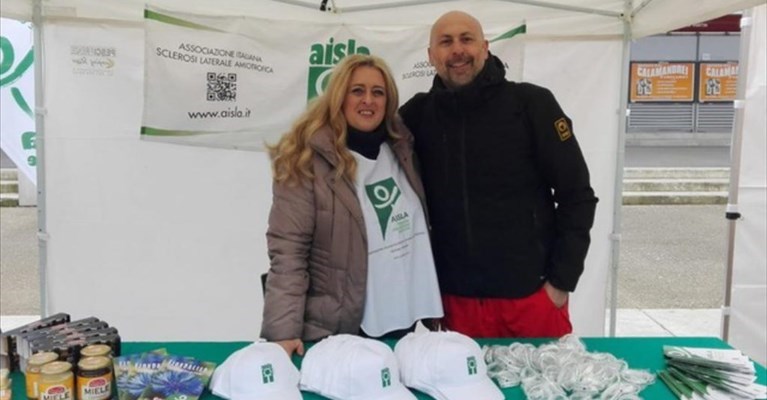 Barbara Gonnelli col sindaco Fallani