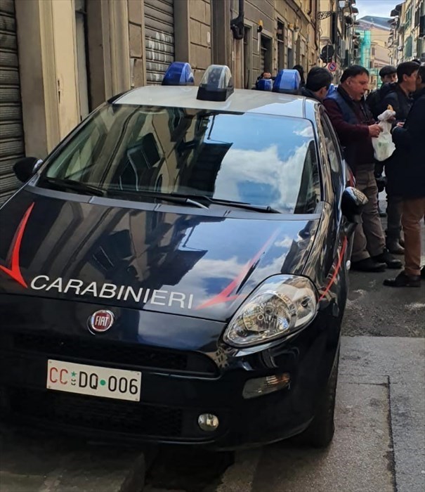 Intervento dei Carabinieri nell'Hotel dove è stata ritrovata una donna morta