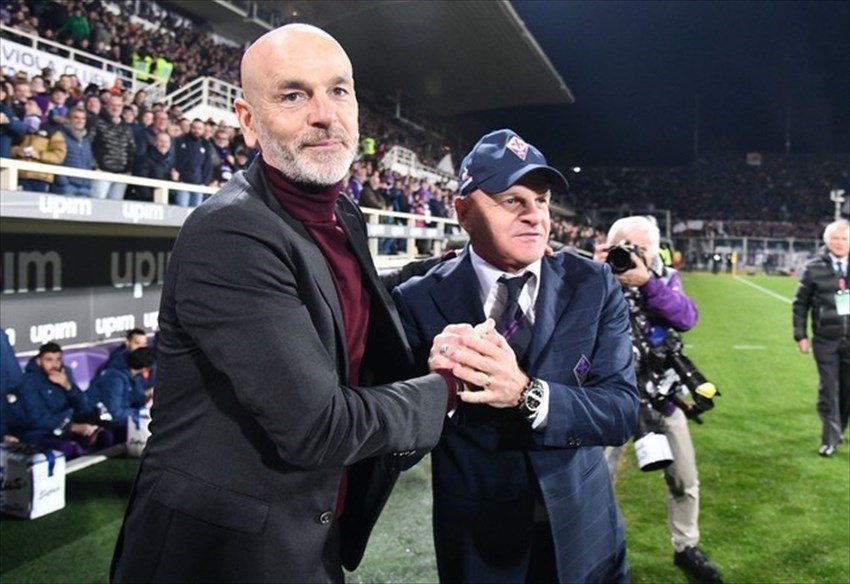 Pioli e Iachini, ex compagni di squadra in viola