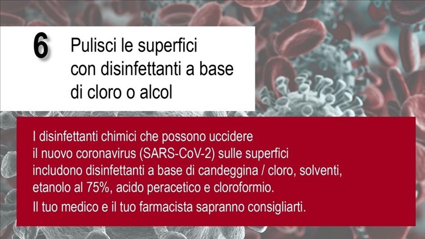 Il pieghevole con le info