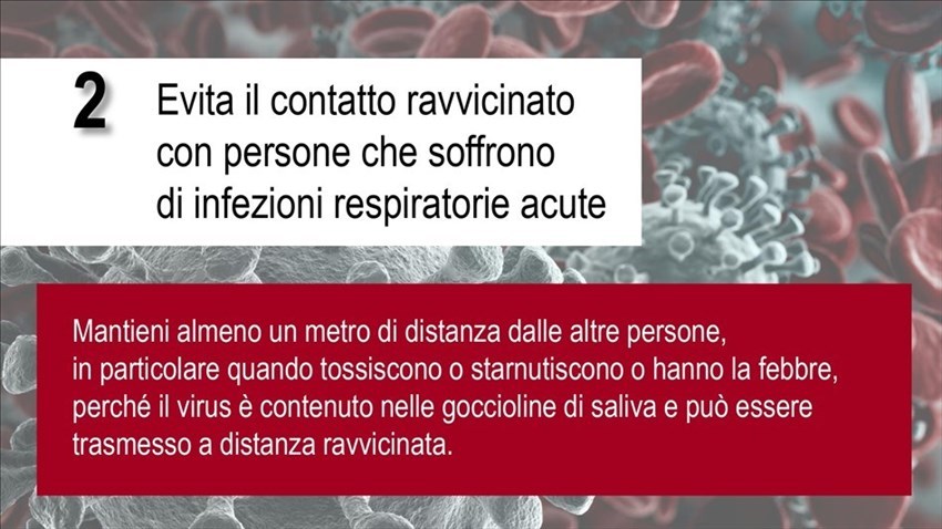 Il pieghevole con le info