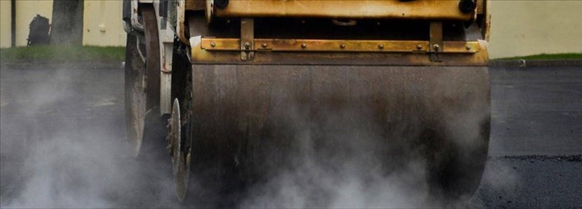 lavori in via Gramsci