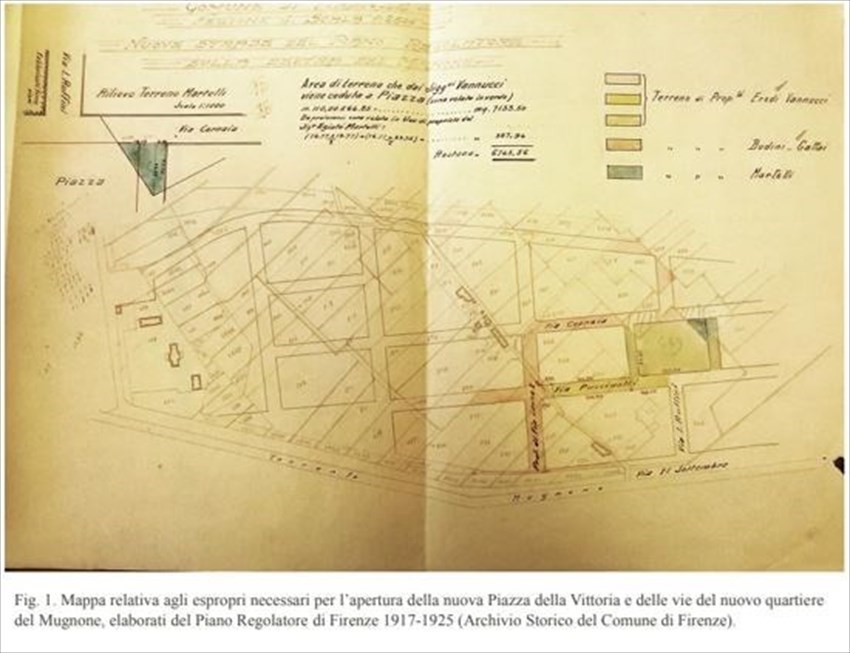 Così fu progettata la piazza fra 1916 e il 1924 quando fu aperta