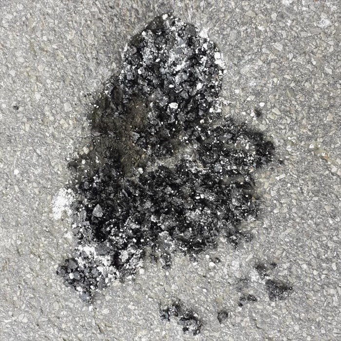 una riparazione vista da vicino