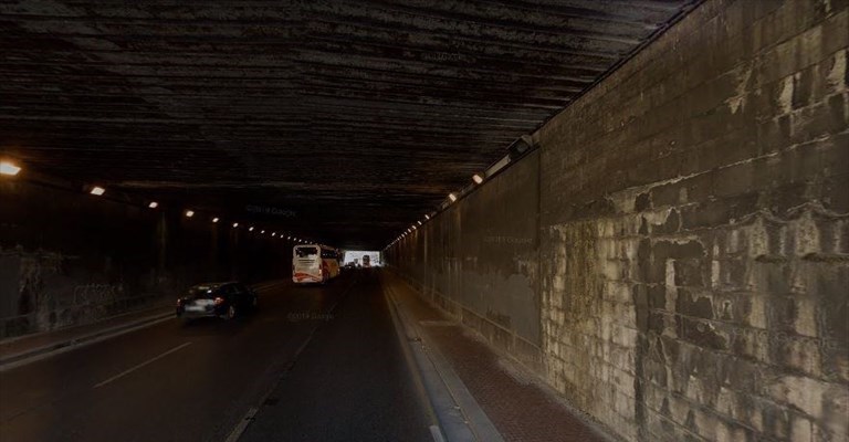 il sottopasso di viale Fratelli Rosselli