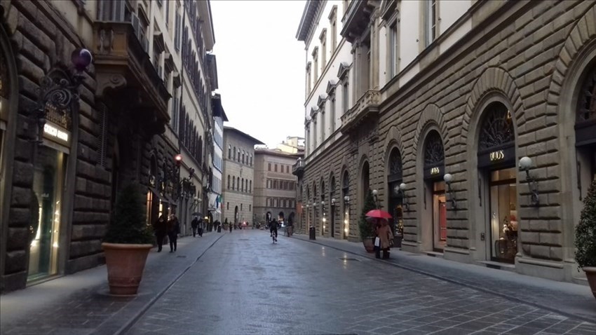 Firenze Via Tornabuoni 3.5.20 ore 17.00 foto di Giovanna Pulejo