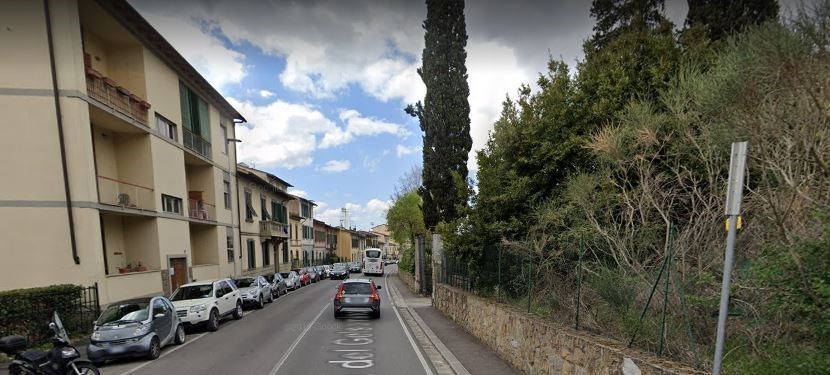 Via el Gelsomino interessata dai lavori