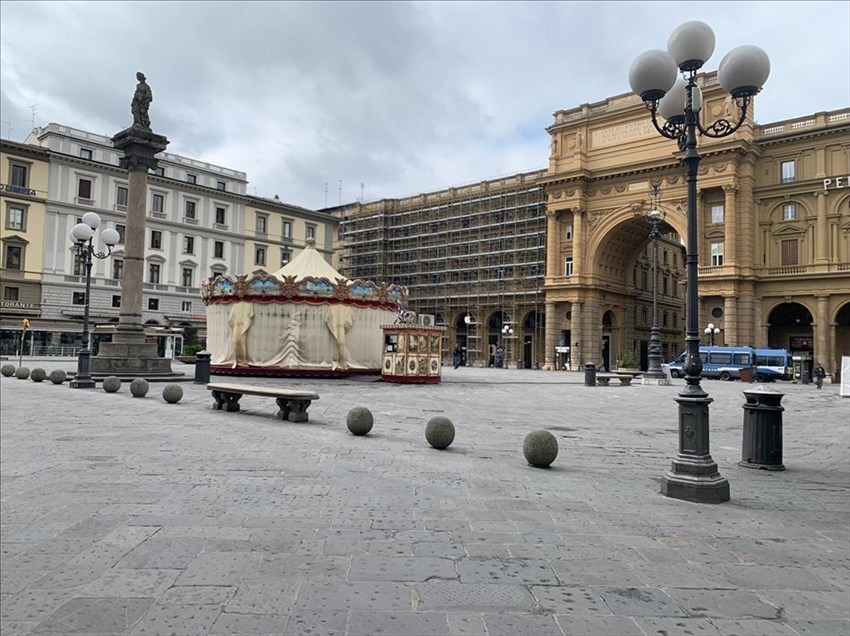 Firenze. La Giostra chiusa