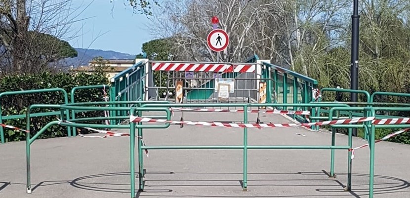 chiusa la passerella