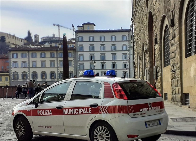 controlli in centro della municipale