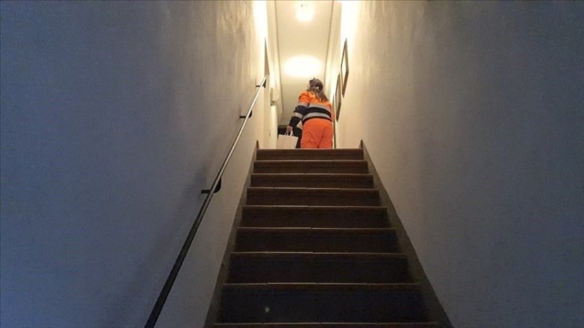 Protezione civile al lavoro