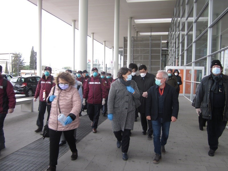 Saccardi a Careggi con la delegazione cinese