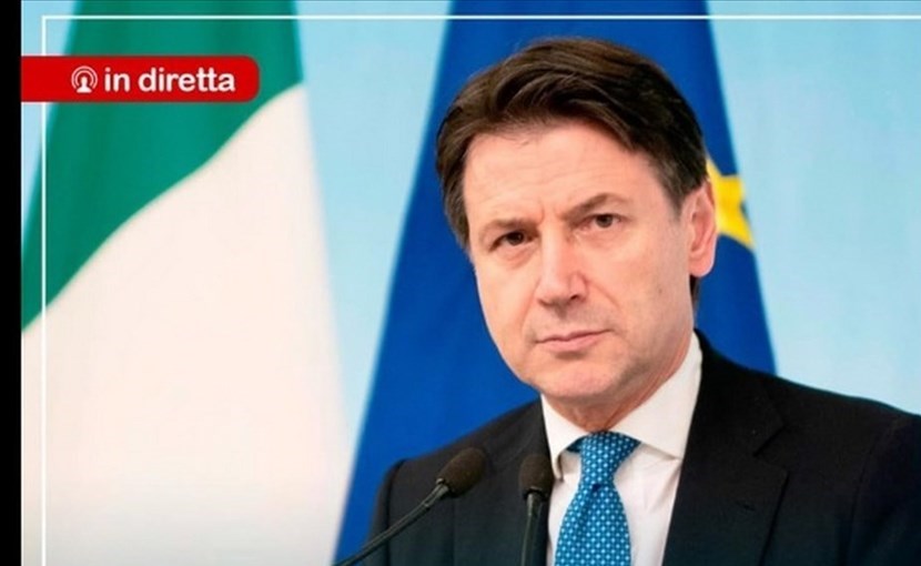 Il presidente del Consiglio Conte
