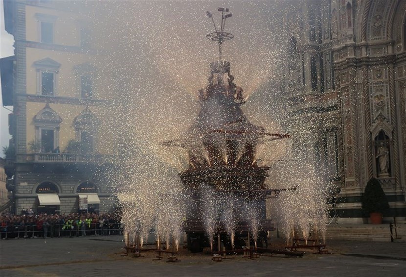 Lo scoppio del carro