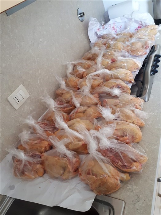 i polli confezionati